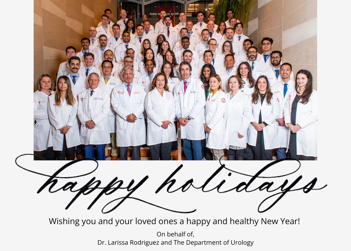 As we reflect on 2024, we are extremely thankful for our team's hard work and commitment to advancing urologic care for our patients.

We wish you and your loved ones a wonderful holiday season and a happy and healthy New Year!