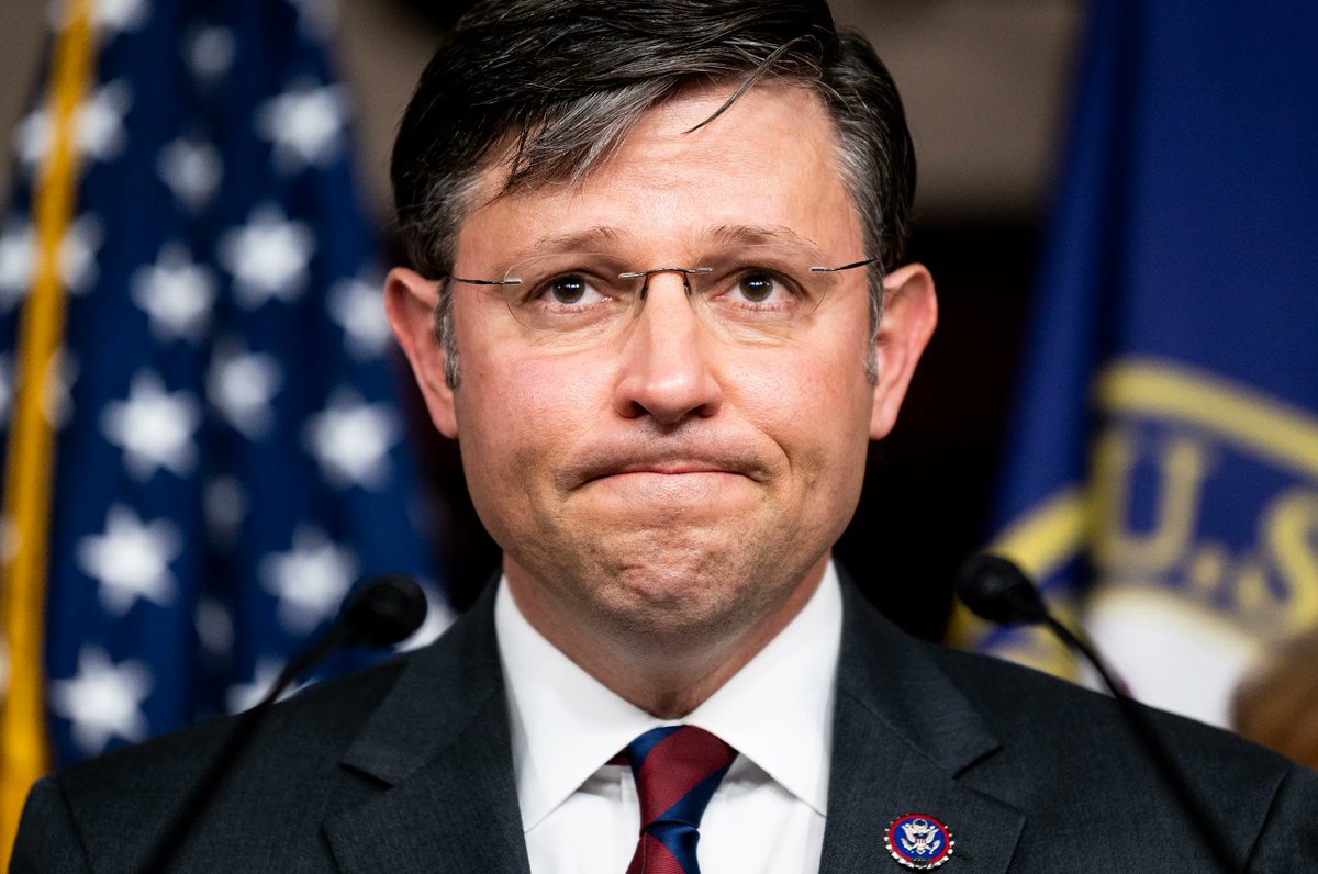 I want to send a message to Congress. 

If you think Mike Johnson needs to be removed as Speaker, leave a "👍" in the comments.

Let's make sure they hear us.