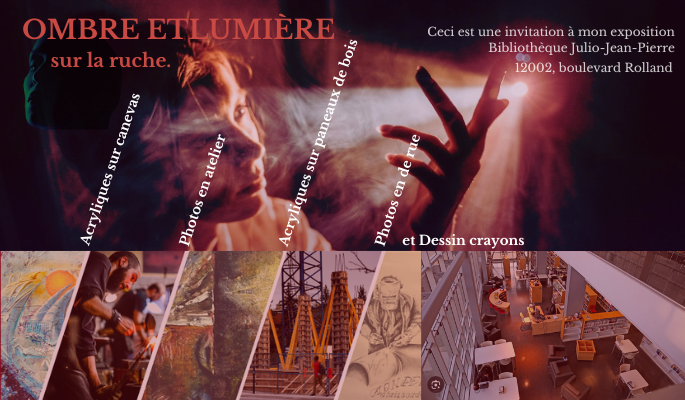 frogradiomtl's tweet photo. Il s'agit d'une série artistique qui explore les contrastes entre ombre et lumière à travers des œuvres uniques, telles que "Québec Brûle", "Le Voleur de Lune", et bien d'autres. Grâce à votre soutien, je souhaite donner vie à cette vision artistique. https://t.co/2vyzZU5PKE