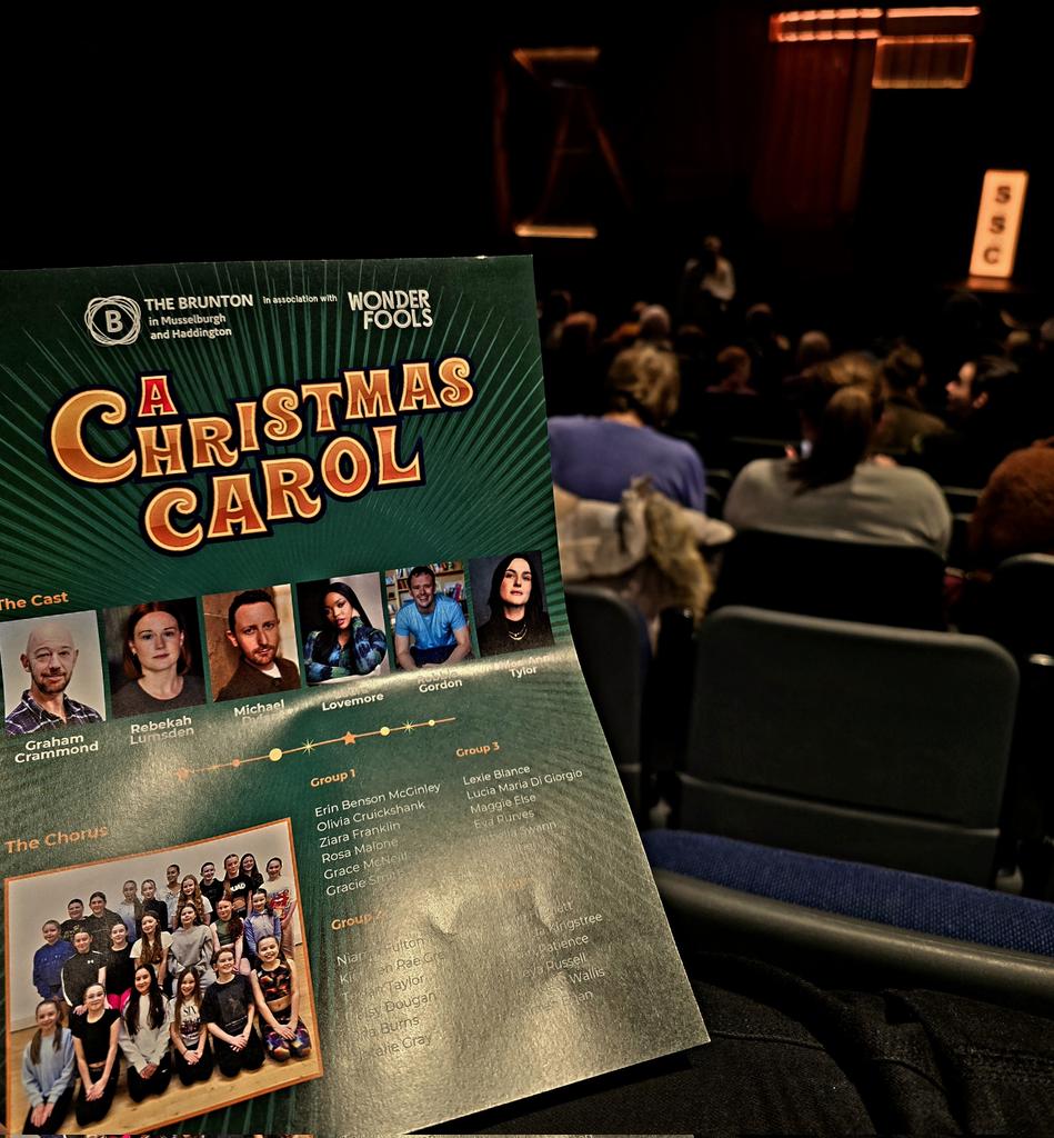 Dominic Corr (@dominic_corr91) on Twitter photo One I've curious about, and very excited for, is <a href="/wonder_fools/">Wonder Fools</a> and <a href="/TheBrunton/">The Brunton</a>'s A Christmas Carol 🎄
Starring the familiar face of the wonderful Graham Crammond and a whole host of our best performers, audiences can catch it at Loretto School until Jan 4th One I've curious about, and very excited for, is <a href="/wonder_fools/">Wonder Fools</a> and <a href="/TheBrunton/">The Brunton</a>'s A Christmas Carol 🎄
Starring the familiar face of the wonderful Graham Crammond and a whole host of our best performers, audiences can catch it at Loretto School until Jan 4th