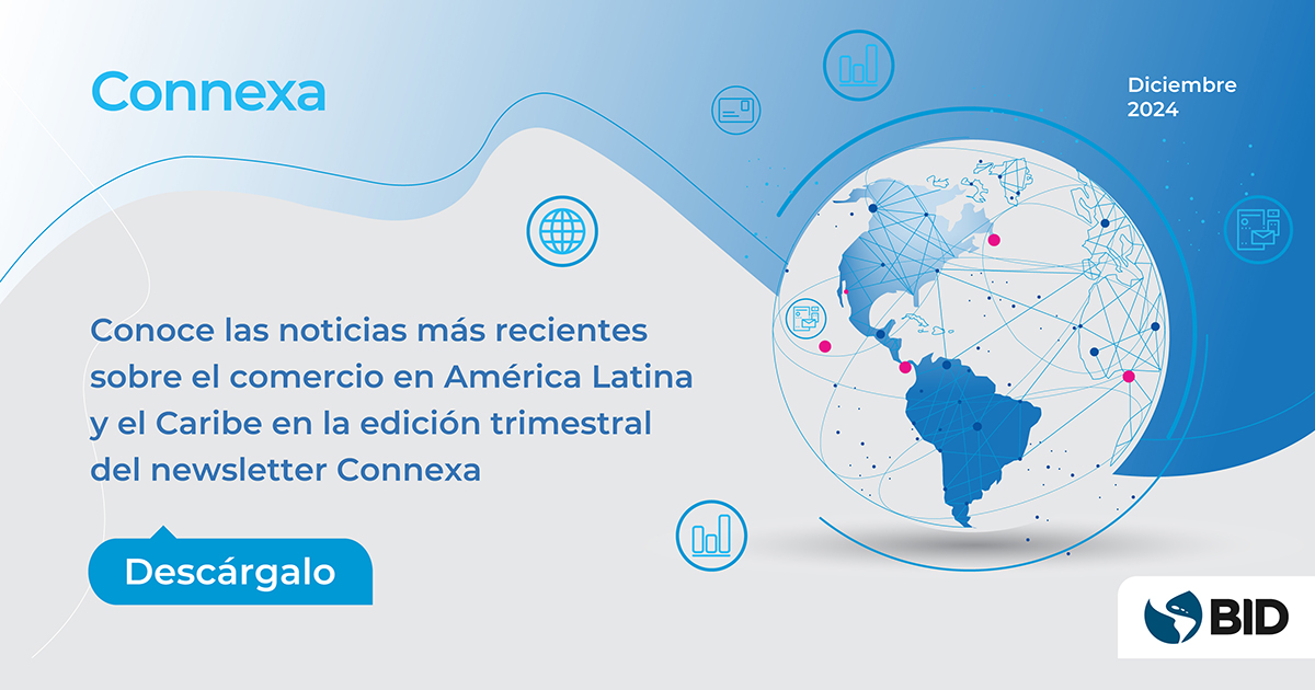 🌎 Conoce las noticias más recientes sobre el #Comercio en #AméricaLatina y el #Caribe:
📈 Las ventas externas crecieron un 3,5% en 2024
💻 Las exportaciones de servicios crecieron un 10% interanual durante el primer semestre de 2024.
🌾 Productividad agrícola: ¿Cómo enfrentamos