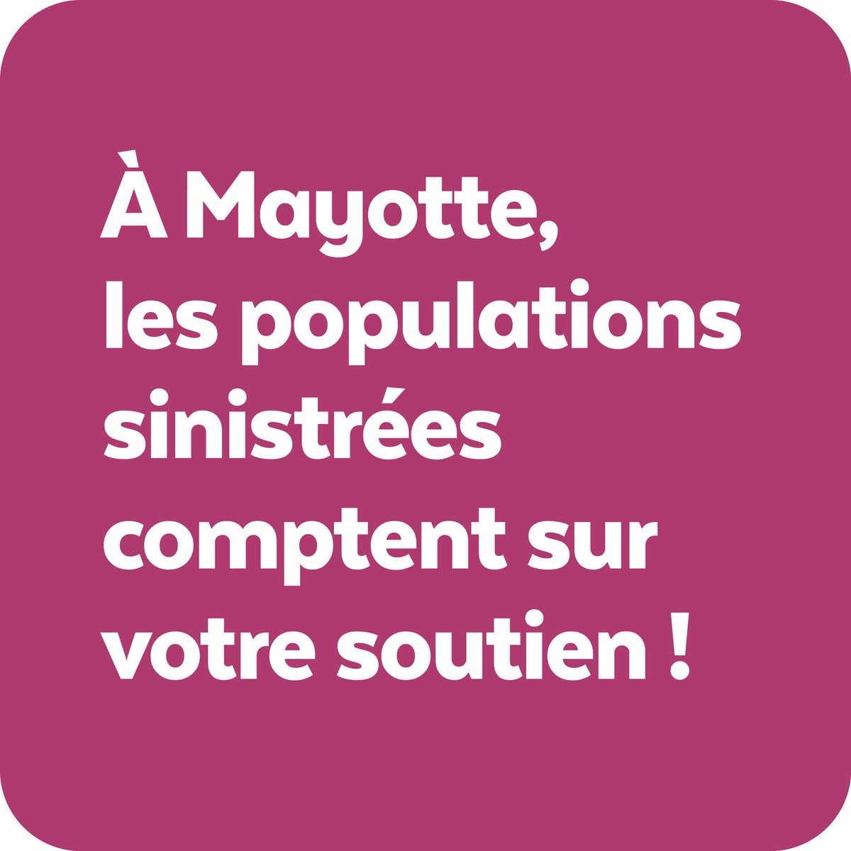 Depuis le passage du cyclone Chido, hashtag#Mayotte vit une situation de “calamité naturelle exceptionnelle”.
