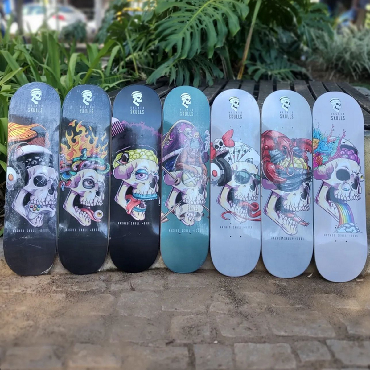 HashedSkulls's tweet photo. Have you picked yours yet? Here are some more options from the Hashed Skulls skateboard deck collection.
#NFT #NFTart #Skateboarding #HashedSkulls https://t.co/SbcJCdemhE