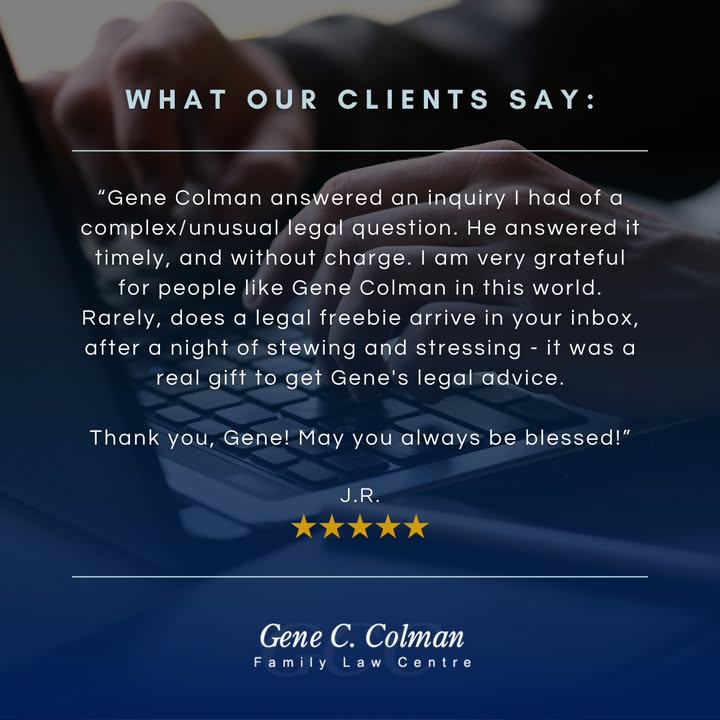 Sometimes the lawyer's expertise can help solve issues and, in the process, perhaps make the world just a little bit better. We’re always grateful to have amazing people come to us and let us help. Thanks for your review!

zurl.co/exLR