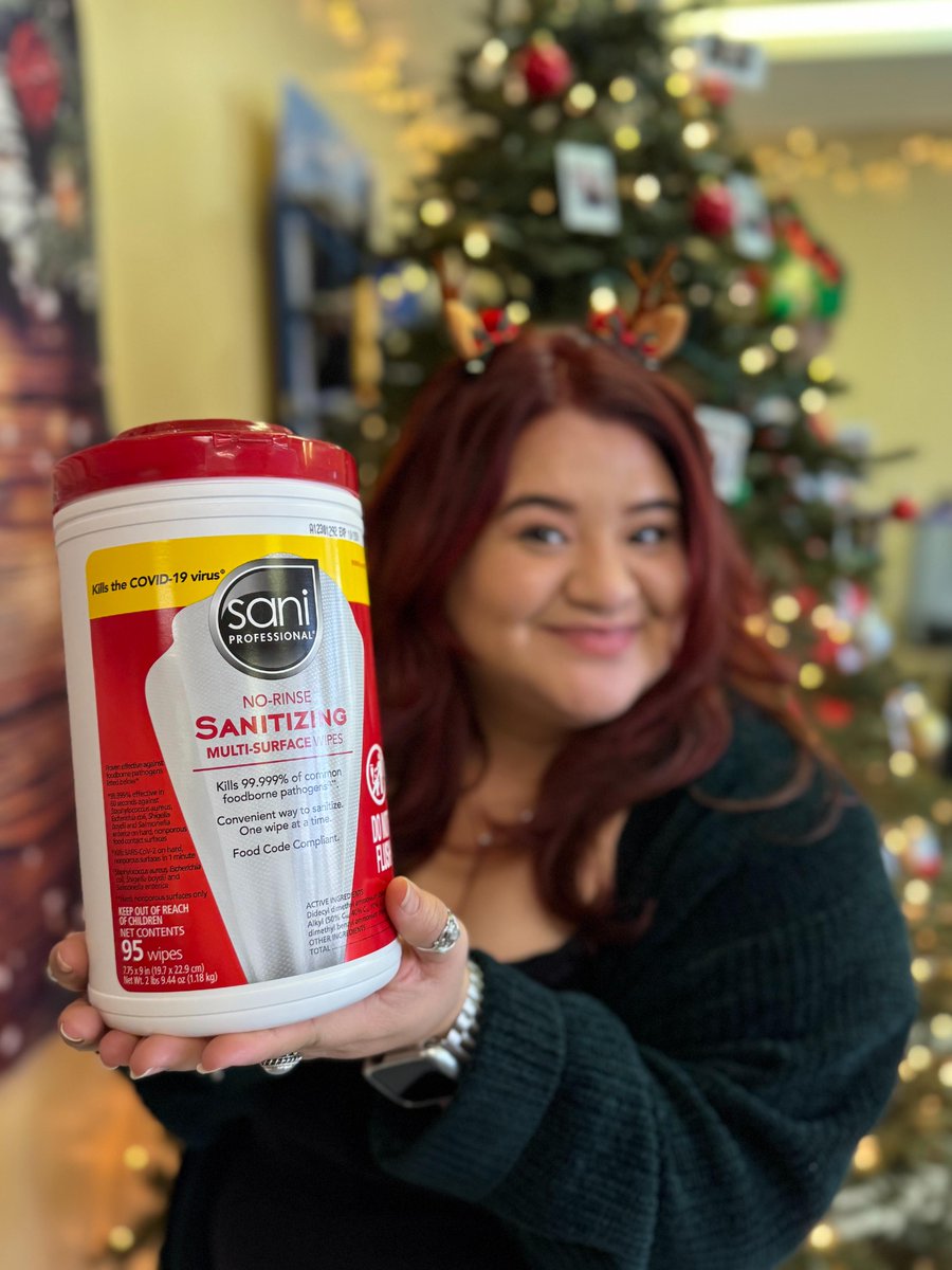 ✨Amber at House Sanitary Supply can’t get enough of our Sani-wipe professional multi-surface sanitizing wipes! She loves how they keep her workspace clean and fresh, making hygiene a breeze. Experience the difference for yourself!✨ #CleanWithConfidence #Wipes #HouseSanitaryS...