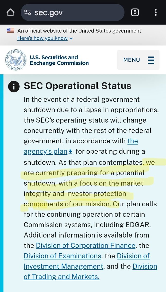 Dear SEC,

Now might be a smart time to file for stays on all non-fraud litigation with no imminent investor harm. In fact, with both the looming shutdown AND incoming New administration, that might be the only ethical thing to do. Truly, Jeremy