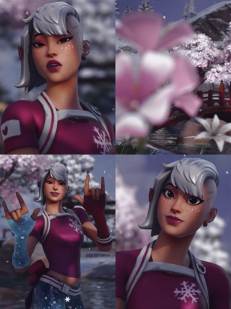 notrllysage's tweet image. frosted flurry ❄️🌸

#fortnite #fortography #winterfest