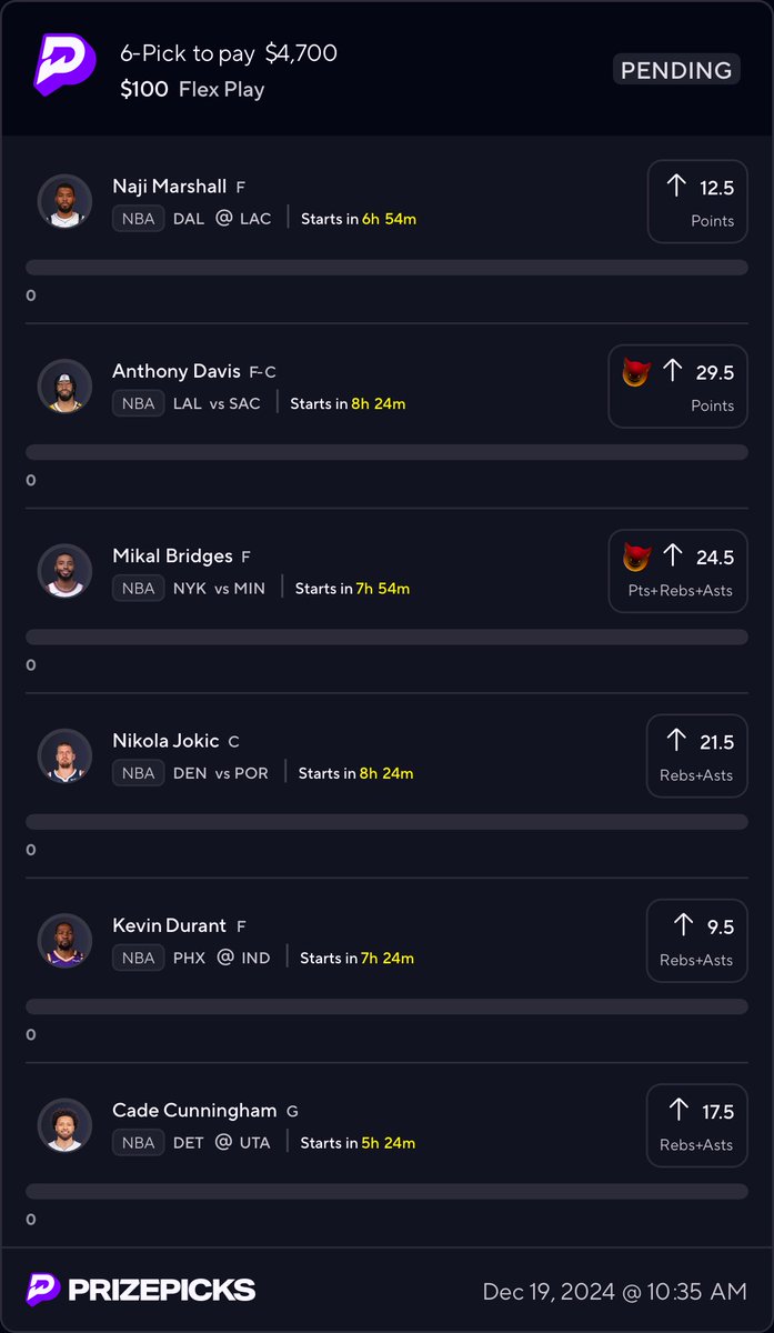 TheChefKayy's tweet image. Twitter Demon Collab with @DFFsports 
47x flex or 62x power 😈👀

If this hits I’ll give out $100 to 3 people who likes and retweets this 🥂🤝🏽 Must be following @TheChefKayy &amp;amp; @DFFsports to be entered 💯

Please read the notice below ⬇️

-only risk what you can afford to lose…