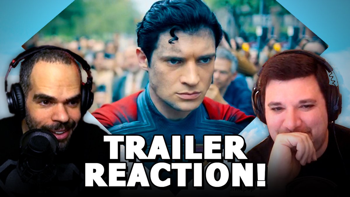 Only Stupid Answers (@onlystpdanswers) on Twitter photo The new SUPERMAN trailer is here! <a href="/djtalkstrash/">DJ Wooldridge</a> and <a href="/SalSaysWhat/">Sal / ComicPop</a> react! youtu.be/nvwWHX97Flc The new SUPERMAN trailer is here! <a href="/djtalkstrash/">DJ Wooldridge</a> and <a href="/SalSaysWhat/">Sal / ComicPop</a> react! youtu.be/nvwWHX97Flc
