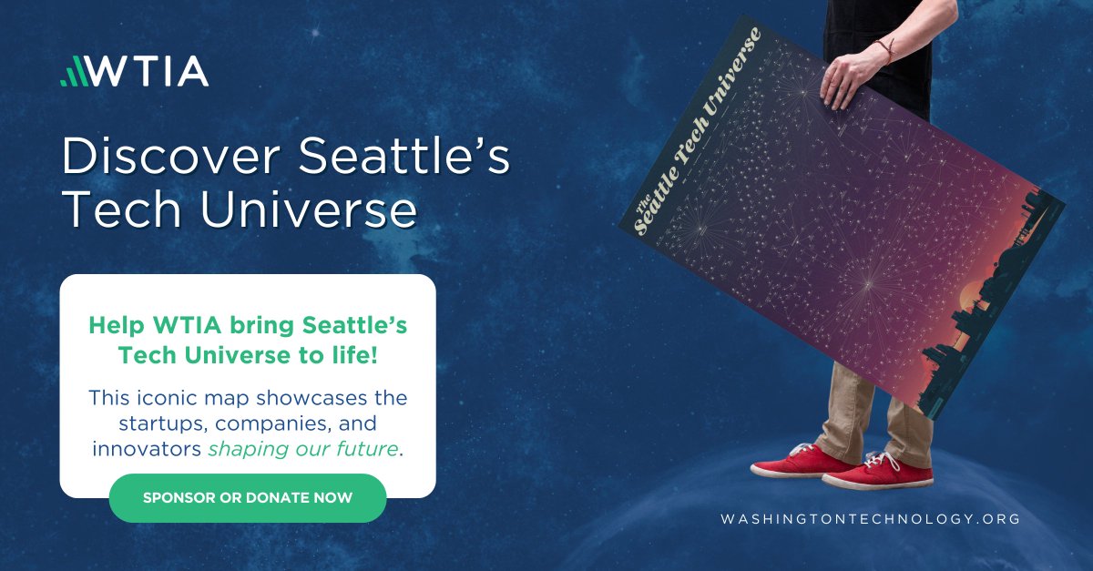 Join us as we celebrate Washington’s innovative strengths on a global scale and map the paths of individuals and companies who are leading the next wave of innovation through the Tech Universe project hubs.ly/Q02_-bYF0 
#TechUniverseMap #TechInWA