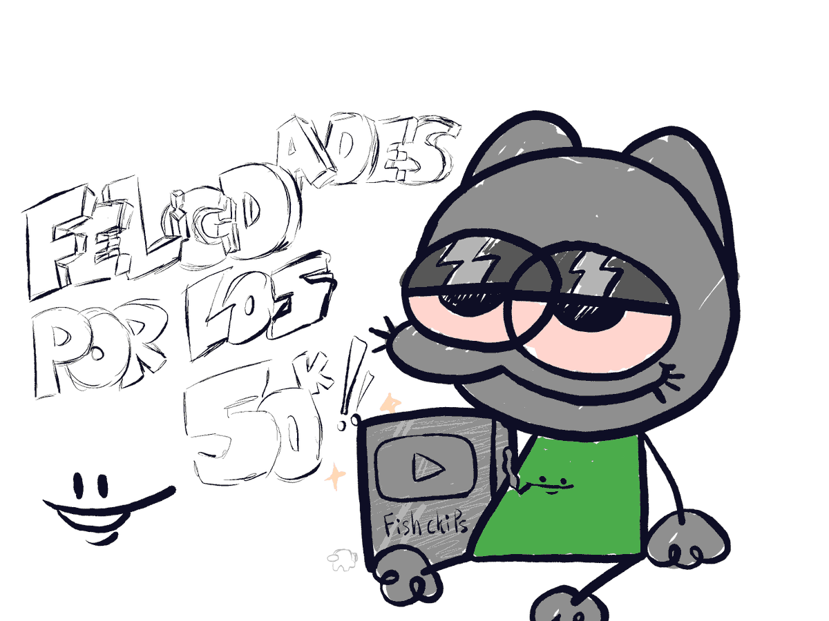 Felicidades Fish por los 50K!!! :D <a href="/FishChipsYT/">Fish Chips 🦐</a>