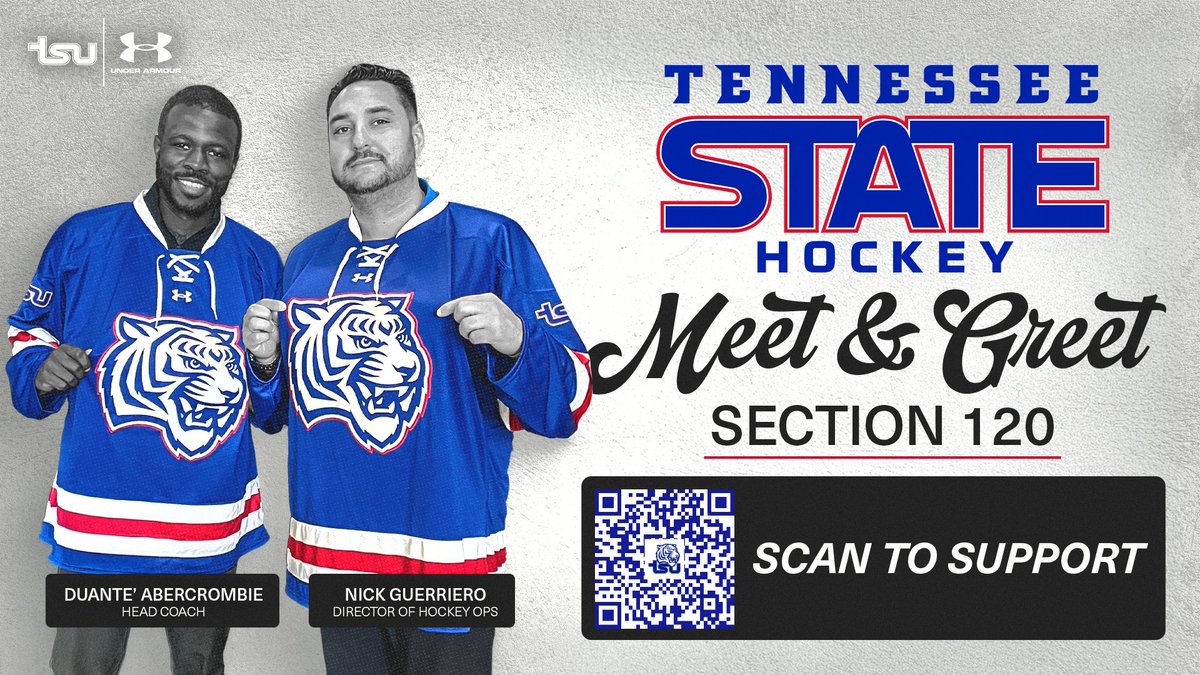 Tonight’s another great chance to connect with our coaching staff! Catch us at Bridgestone Arena during the <a href="/PredsNHL/">Nashville Predators</a> vs. <a href="/penguins/">Pittsburgh Penguins</a> game. 

📺 Can’t make it in person? Tune into the broadcast as <a href="/blkhky/">Duante' Abercrombie</a> joins <a href="/FDSN_Predators/">Predators On FanDuel Sports Network</a> as the first period intermission guest. Don’t miss it!