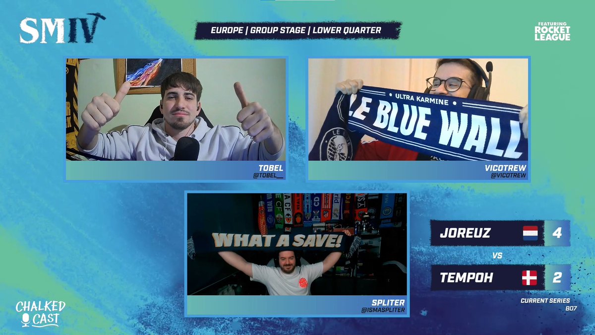 Nuestros comentaristas están preparados para la segunda serie de hoy 

<a href="/TobeL__/">TobeL_</a>  😐👍 
<a href="/Vicotrew/">𝘒𝘊𝘉𝘚 𝘝𝘪𝘤𝘰 🪐</a>  😎🚧🔵
<a href="/Ismaspliter/">Spliter</a>  🎮⬅️⬇️

Tras la victoria de @Joreuz_ tendremos <a href="/Nassrl_/">NIP nass</a> contra <a href="/Rw9_rl/">Falcon Rw9</a>

📺twitch.tv/sinfrenosleague