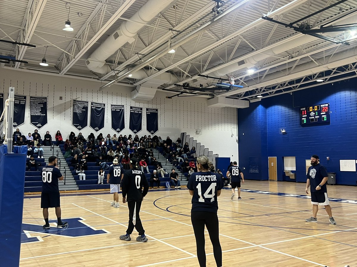Katie D’Ambrosia (@nbps_chpe) on Twitter photo The annual PE Staff vs Student Volleyball Tournament is underway at NBHS! The students are showing high levels of skill, strategy and teamwork! <a href="/NBHSZebrasPromo/">New Brunswick High School Promotions</a> <a href="/nbpschools/">New Brunswick Public Schools</a> <a href="/NBHSZebras/">New Brunswick High School</a> The annual PE Staff vs Student Volleyball Tournament is underway at NBHS! The students are showing high levels of skill, strategy and teamwork! <a href="/NBHSZebrasPromo/">New Brunswick High School Promotions</a> <a href="/nbpschools/">New Brunswick Public Schools</a> <a href="/NBHSZebras/">New Brunswick High School</a>