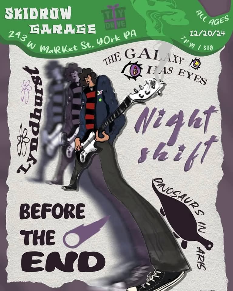 Tomorrow is our last show of the year, come join us!