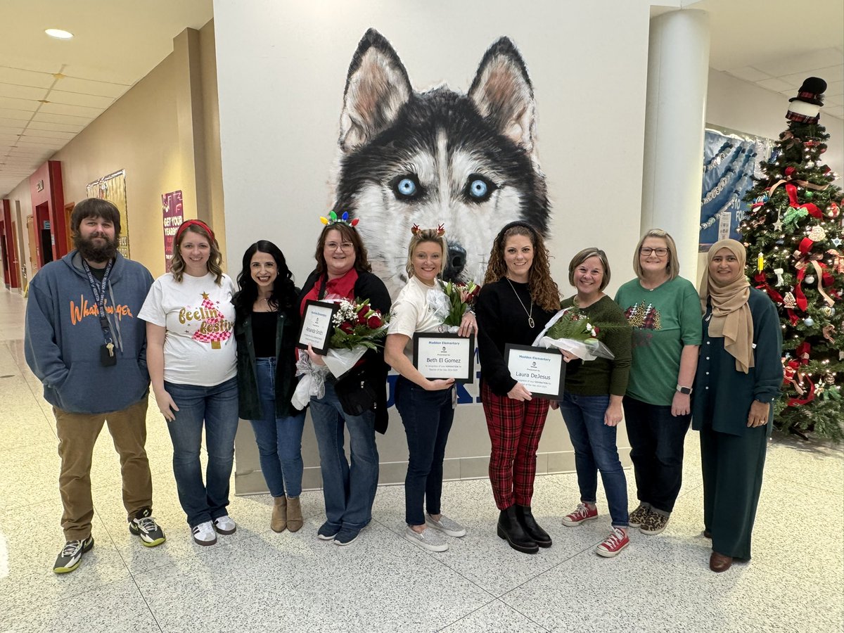 CVME_Huskies's tweet photo. We are over the moon to announce our 3 incredible Teacher of the Year Finalists! 

Mrs. DeJesus- 1st grade 
Mrs. Gomez- Music 
Mrs. Smith- Pre K 

Our committee has a TOUGH decision to make, because these educators are top notch! Congratulations ladies! https://t.co/DYk6TW1O4P