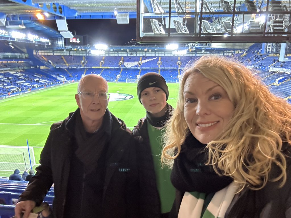 In Stamford Bridge for <a href="/ShamrockRovers/">Shamrock Rovers FC</a> V Chelsea #cfcmatchday