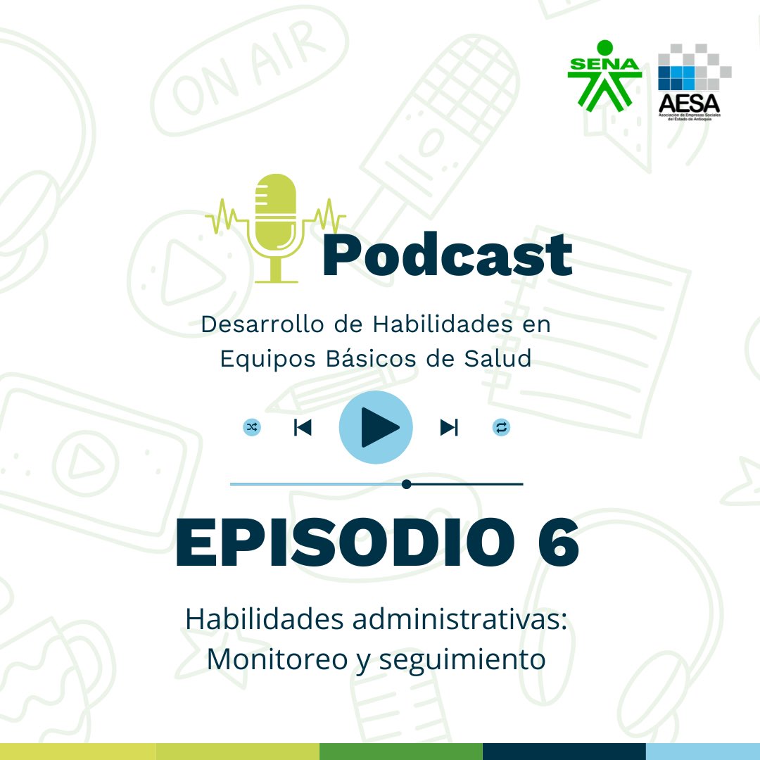 👋🏼¡Bienvenidos al sexto episodio de nuestro podcast: Desarrollo de Habilidades en Equipos Básicos de Salud!🎙️ 

👉🏼Accede aquí: youtu.be/HztEOUH5yQ0

#senaconlasempresas
@RusbyVargas