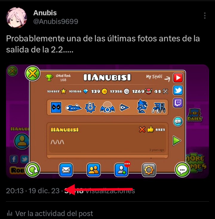 Ya un año de la 2.2 y me parece bastante irónico que casi 20 minutos de postear este tweet saliera la 2.2 Uno de los mayores timings que he tenido xD