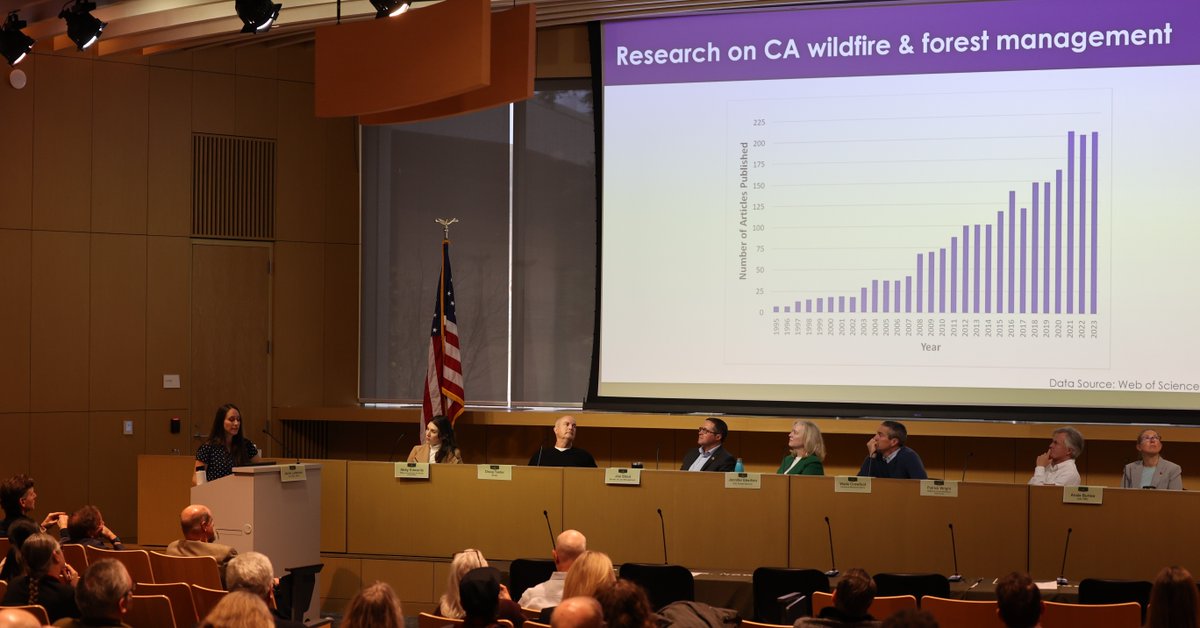 CAwildfireTF's tweet image. What Did Scientists Have to Say About California’s Wildfire Crisis? Discover insights from leading scientists statewide. If you missed the Dec. 13th #WildfireTaskForce meeting, you’re in luck! The recording is now live bit.ly/TF-Dec24-MtgRec

#TaskForceProgress #Resilience