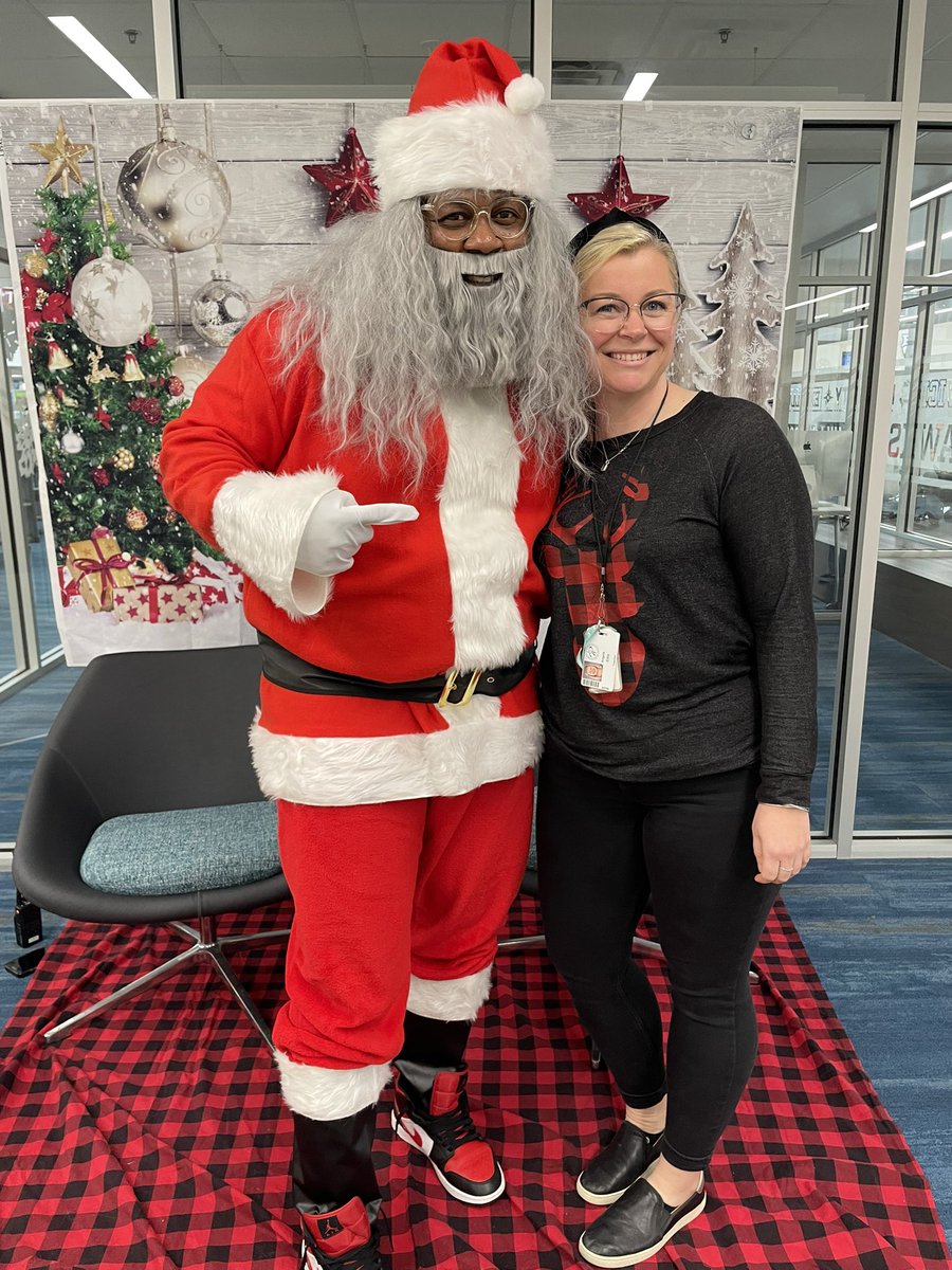A great day <a href="/RockHillHS/">Rock Hill High School</a> with Santa!