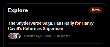 SnyderQueen_'s tweet photo. WE HIT 50K POSTS!!! Let's gooo 🔥🔥🔥
#HenryCavillSuperman #RestoreTheSnyderVerse https://t.co/b4b427DpXv