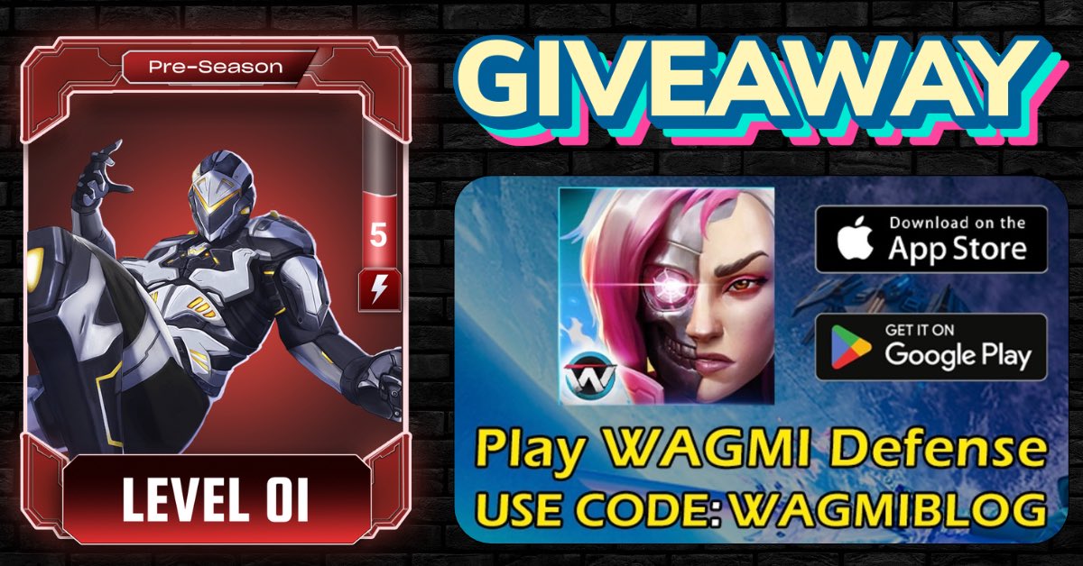 WAGMI DEFENSE GIVEAWAY

Win a Hero Card from Preseason Beta 

General Figyu 🔥 Epic Card 

To Take Part in the Giveaway:

1.) You are Following Us on X

2.) Like This Post 👍

If you are new to WAGMI Defense… visit wagmidefense.com

Use Our Creator Code ➡️ wagmiblog