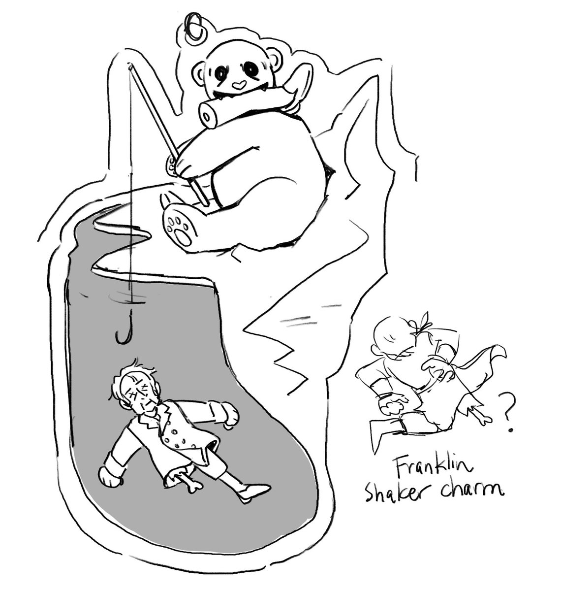 Some rejected (cursed) shaker charm concepts for The Terror. just a glimpse into my twisted mind 