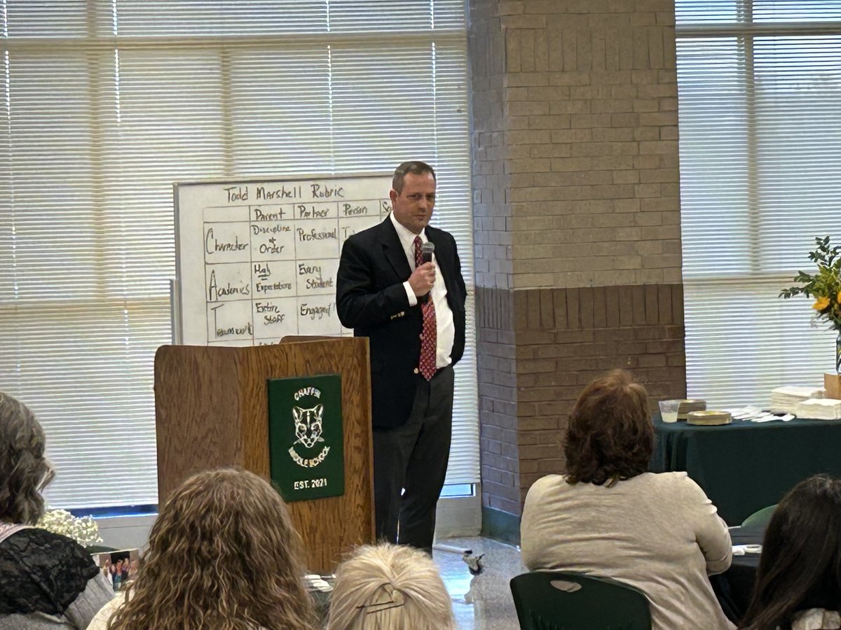 Congratulations to <a href="/ChaffinJH/">Chaffin Junior High</a> principal Todd Marshell, who is retiring after 34.5 years at <a href="/VBSDPointers/">Van Buren School District</a> and <a href="/FSSchools/">Fort Smith Public Schools</a>. His mantra of #DoRight and #BeKind will always be our challenge to emulate and follow.