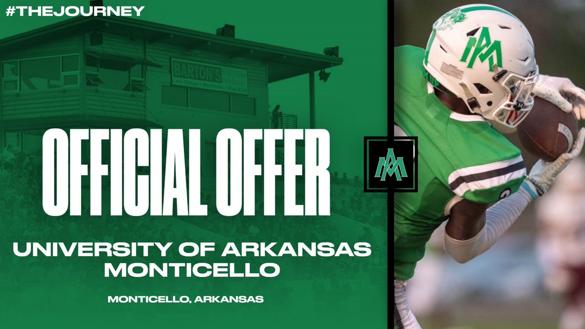 After a conversation with <a href="/Coach_Burford1/">Gavin Burford</a> I'm blessed to receive an offer from <a href="/WeevilFootball/">UAM Football</a>