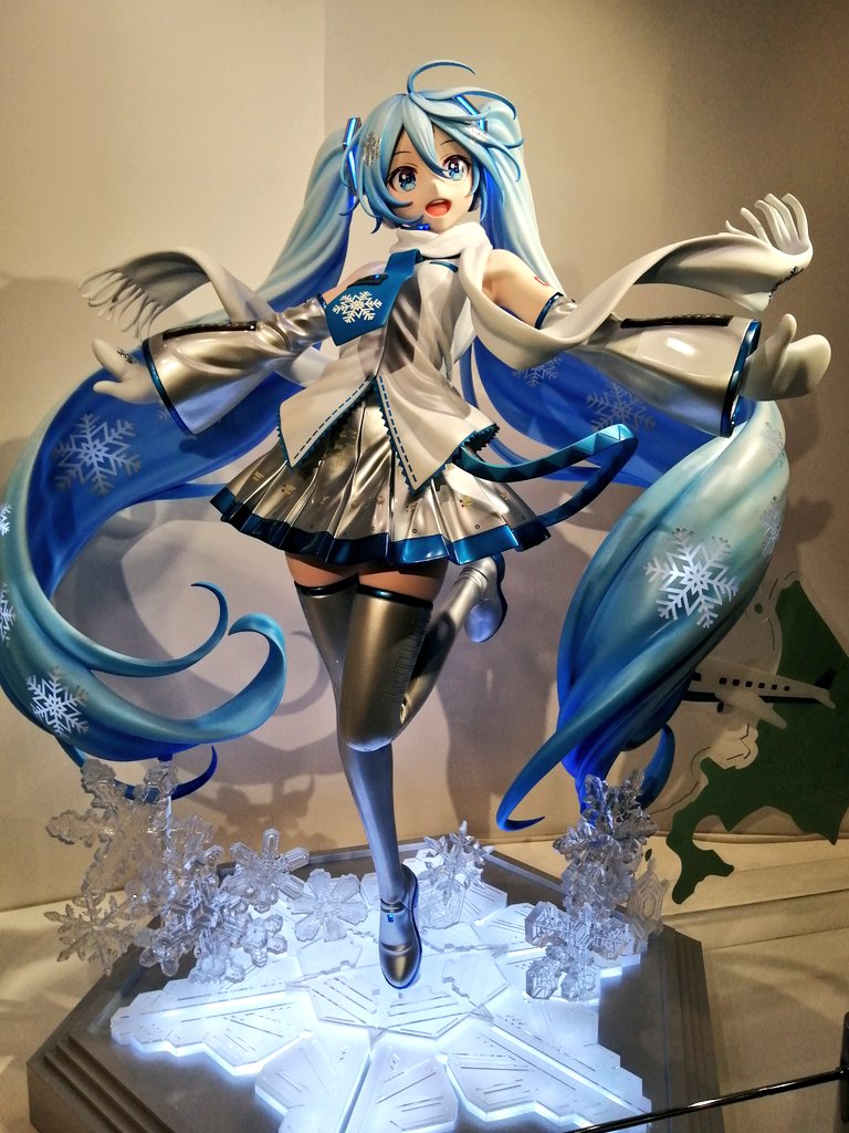 はじめまして！雪ミクさん！！！
やっと！やっと会えたね！
#雪ミクスカイタウン