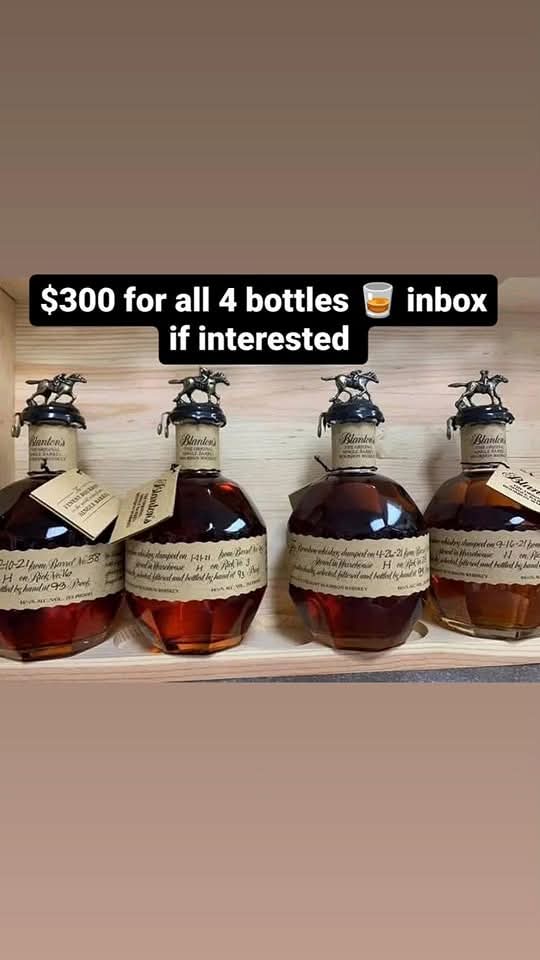 Lerman966030's tweet photo. Christmas bundles deals available 🥃🥃Dm to be the lucky one to grab

 #barrelproof #bourbonwhiskey #thebourbonleague #weller #oldripvanwinkle #pappyvanwinkle10 #oldripvanwinkle #austin #blantonsstraightfromthebarrel #buffalotrace #blantonsbourbon #cocktails #kentucky #pappy https://t.co/lEKJ6iCU3w