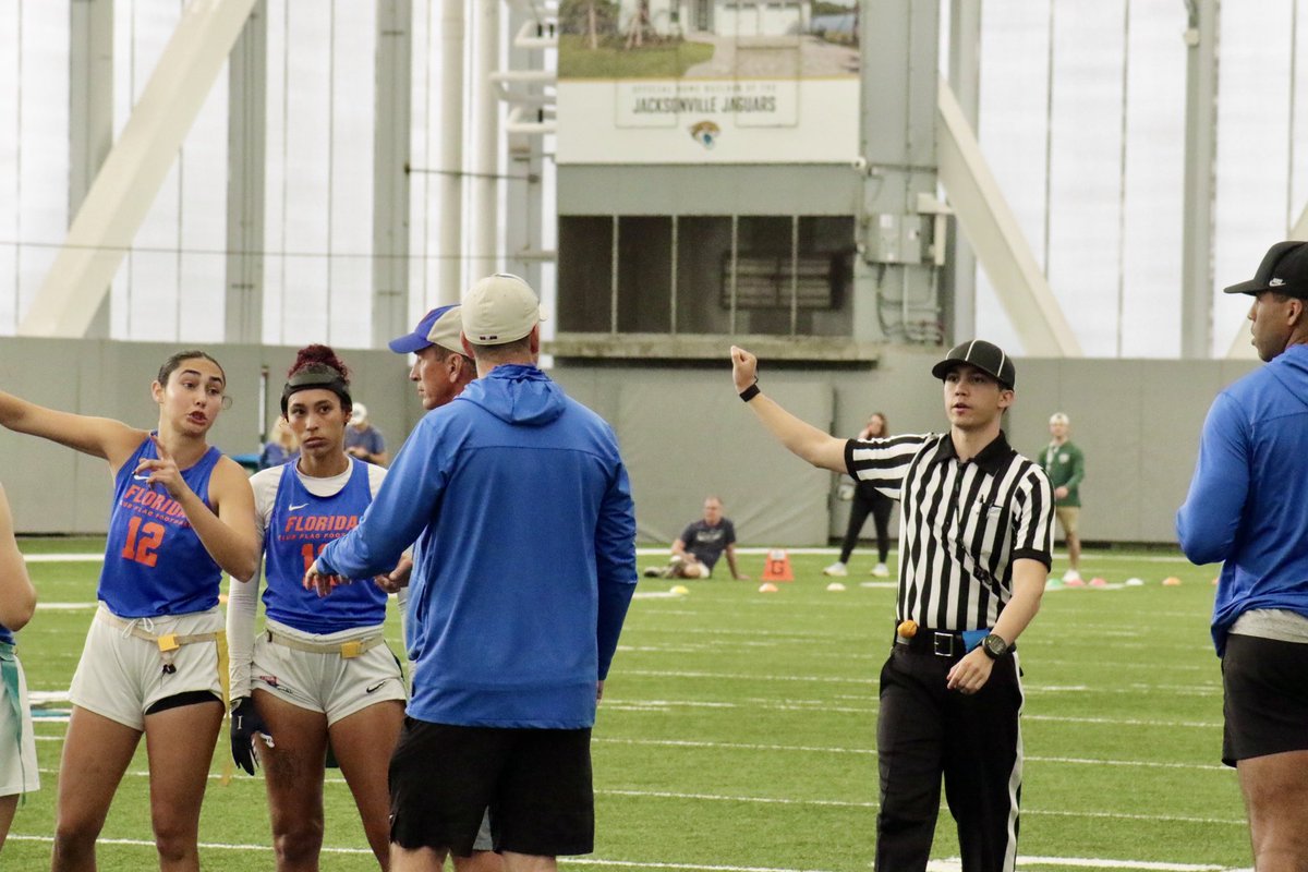 matt_joanes's tweet photo. Almost 6 years in the making, I’m proud to share that I am an All-American Flag Football Official, a title reserved for only the top 8 student officials in the country 🇺🇸

Thank you to everyone who has supported me in getting to this point!

#RefSquad #SeligSLB #RunTheGame https://t.co/gY1wpYQ2BR