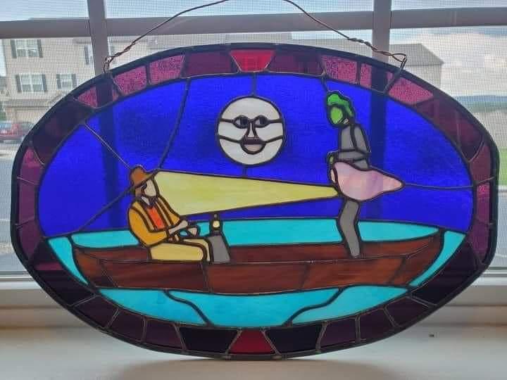 What stained glass was always meant for…