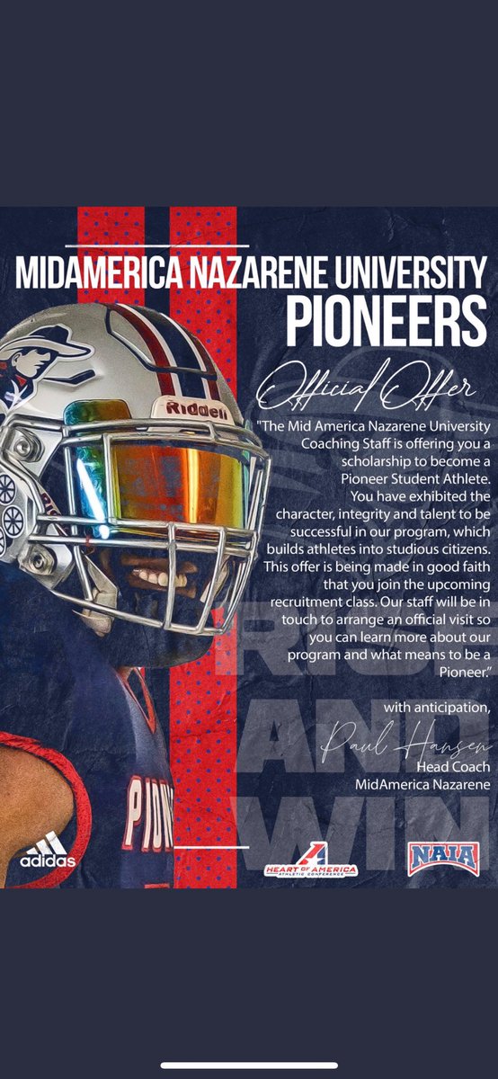 Dashon Davis (@davisdashon2) on Twitter photo After a great conversation with <a href="/ITS_COACHTAE/">Imante Griffin</a> I’m beyond blessed to receive my 1st offer from <a href="/MNUFootball_/">MNUFootball</a>
<a href="/psouthfootball/">Parkway South Football</a> <a href="/Coach_J_Heath/">John Heath</a> After a great conversation with <a href="/ITS_COACHTAE/">Imante Griffin</a> I’m beyond blessed to receive my 1st offer from <a href="/MNUFootball_/">MNUFootball</a>
<a href="/psouthfootball/">Parkway South Football</a> <a href="/Coach_J_Heath/">John Heath</a>