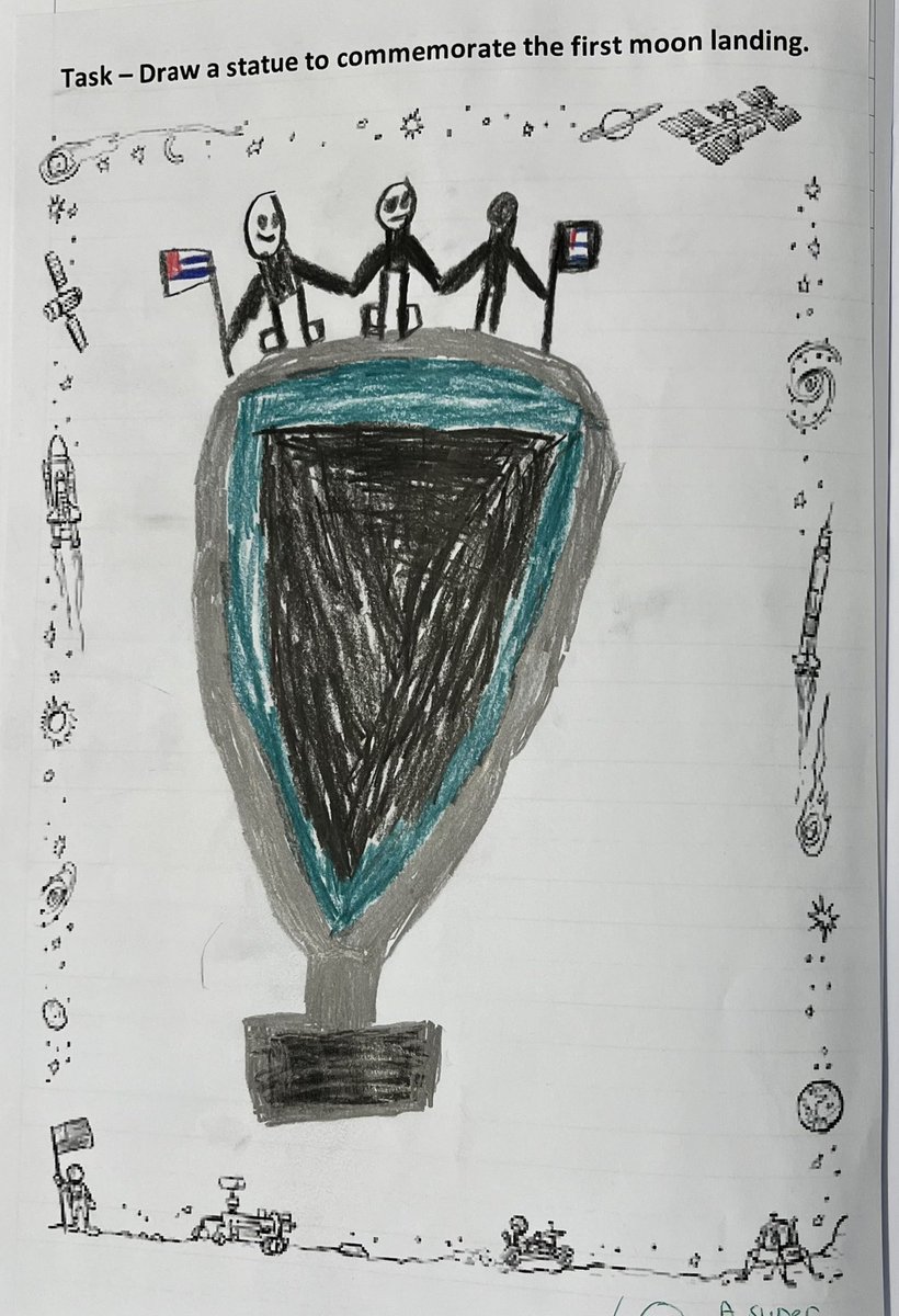 mitamoha's tweet photo. Year 1 students learnt about moon landing and created some amazing posters 🤩 Watch out for our future #astronauts 🧑‍🚀🧑🏾‍🚀🧑🏻‍🚀 @NASA @NeilArmstrong_4 @Space_Station @NASAKennedy @edutopia @EduSparkWorld @Eduporium https://t.co/OTAuoOHVPw