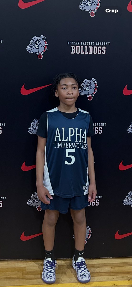 Kamari Adams MVP in the game tonight versus Barean Baptist Kamari Adams Alpha Academy.