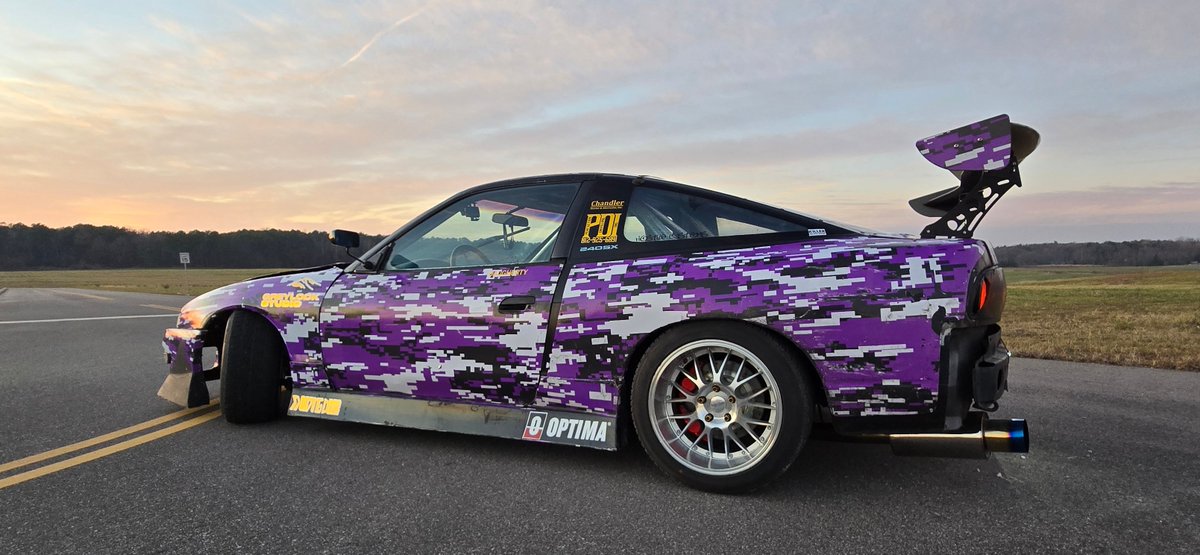 DriftDaugherty's tweet image. Doing some test runs on the decals before making everything final. 

Merry Christmas and happy New Year

#optimabatteries #optimabattery #greylockstudio #floatingdoor #pdi #s13 #ls13 #sileighty