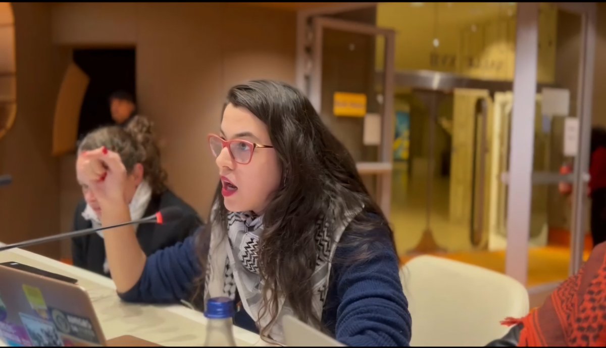 Letícia Paranhos @foeint closes out today's session at the #BindingTreaty 

"Human rights violators shouldn't have a say in how they're regulated and held accountable. To allow corporations to be represented here is to allow the fox to plan the security system of the henhouse."