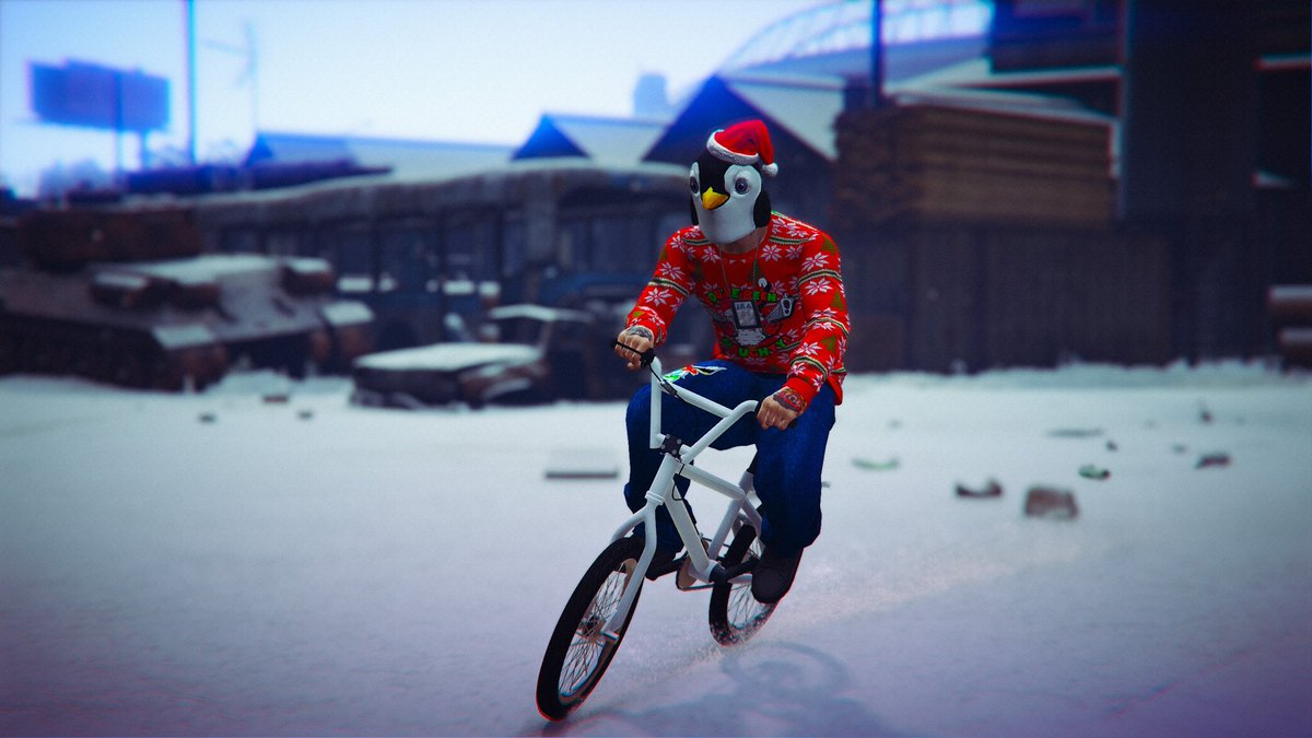 Fill1992_'s tweet photo. ❄️🐧

#GTA5  #gtaonline  #gtasnow https://t.co/Orqq3LmIg0