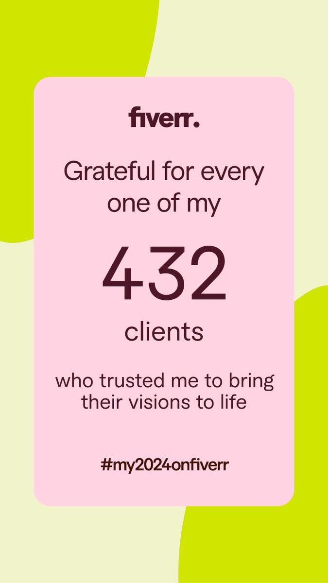 Yes it got a bit better this year!  I am grateful to God. 

How do we scale this? My industry is music. Any ideas? 

<a href="/fiverr/">Fiverr</a> #2024onfiverr