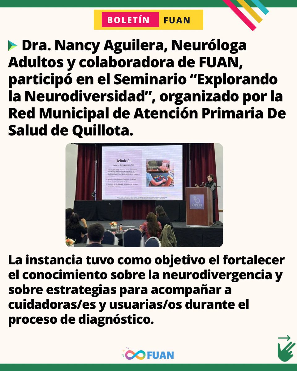 FuanFundacion's tweet photo. Compartimos nuestro último boletín de noticias con participación de nuestro equipo FUAN en seminarios, congresos, jornadas e instancias formativas. 
Más info en: 
https://t.co/CLf2mLWbEQ https://t.co/YCrpH1dHem