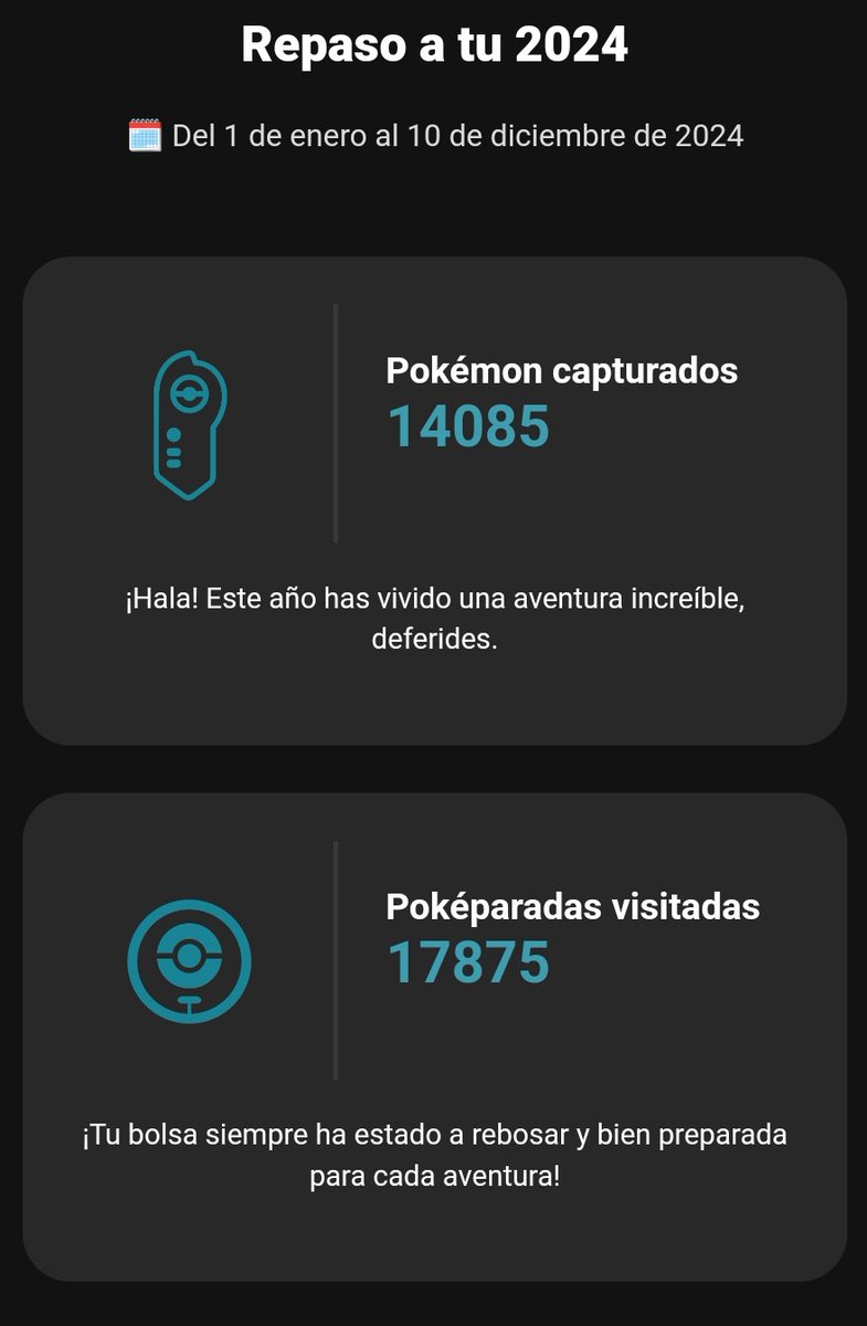 Deferides's tweet image. Mi #2024PokemonGOReview