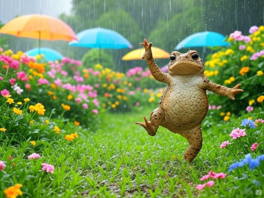 ToadS0L's tweet photo. Life isn't about waiting for the storm to pass; it's about learning to dance in the rain🐸

$TOAD $SOL #crypto #memecoin #solana https://t.co/jB4xlCBS7e