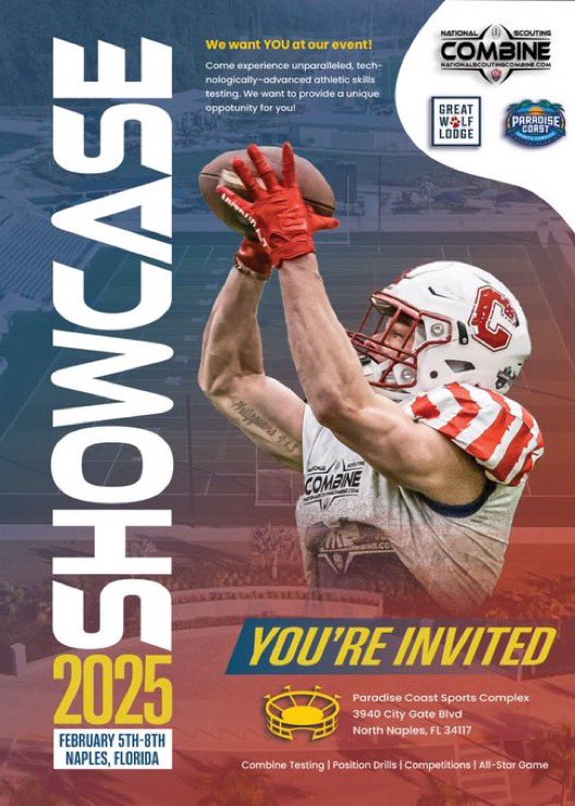 _1kdae's tweet photo. Blessed to receive an invite to the @NSCombine https://t.co/wUY0y0SOor