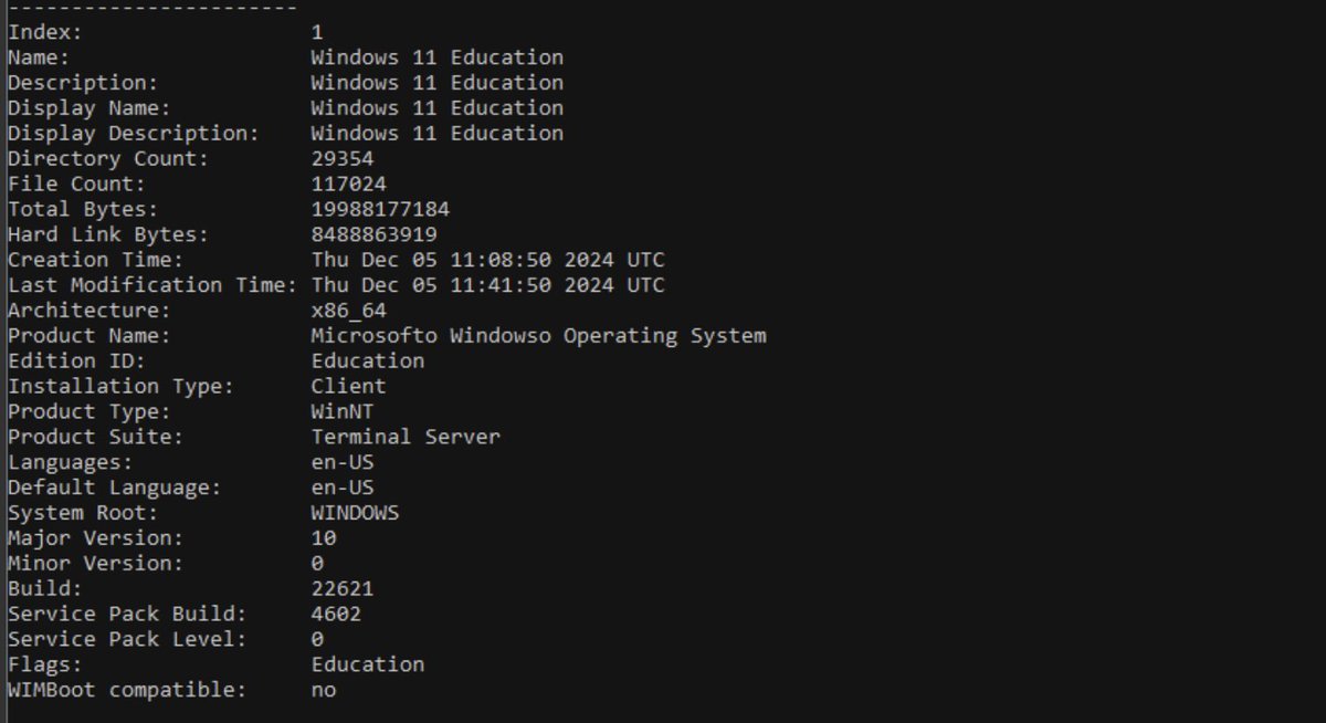 WZorNET's tweet photo. 📋INFO December 19, 2024 #UpdatedDecember2024 ISO's on Visual Studio Subscriptions formerly #MSDN and #VLSC
✔️Windows 11 Version #23H2 CLIENT #CONSUMER/#BUSINESS
🎯OS Build /22631.4602.ni_release_svc_prod1.241204-1139 with #KB5048685/>https://t.co/NNd4AAdT7P
👁️by WZT
👨💻@rgadguard https://t.co/E7985BzM33