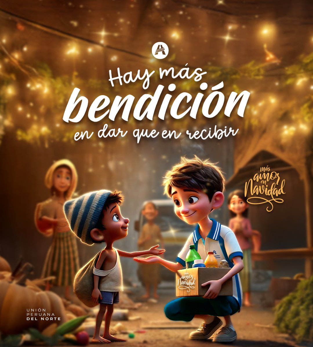❤️ Estamos llevando esperanza y dibujando sonrisas en #MásAmorEnNavidad 🥹🎄. Sigue participando en esta hermosa misión de compartir el #amor de Cristo mediante acciones solidarias. 🎁

🥰 ¡Cada gesto lleno de amor cuenta y hace que esta Navidad sea más especial para todos! 🌟🤲🏻