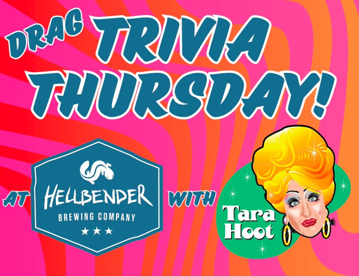 Stop by tonight for our last Trivia Night. Tara Hoot will be hosting and Taco Dirty to Me will be onsite selling delicious food. We open at 5pm and trivia starts at 7pm. It will be packed so claim your table early.