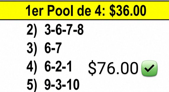 laguiadelpool's tweet image. "Algodón con Yodo" en el 1er P4 @GulfstreamPark...y todavía queda "carne en el gancho"😁...
@DRFenEspanol