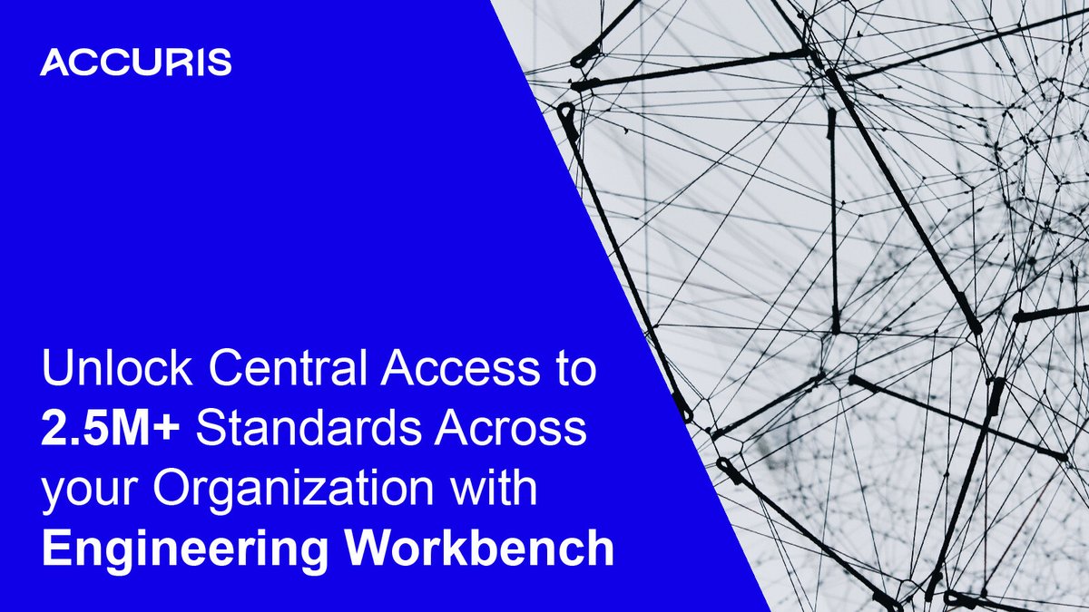 AccurisCo's tweet photo. We hear it often—organizations struggle with fragmented access to their industry standards. Having to rely on multiple sources to procure crucial standards documents for engineering projects can be time-consuming and costly. Discover #EngineeringWorkbench: https://t.co/Xm0zAg2sVw https://t.co/BNTBirYNVN